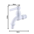 thumbnail image 2 of Faucet Basin Single Cold Water Faucet Mop Pool Faucet Engineering Special Faucet, 2 of 6