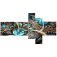 thumbnail image 2 of Design Art - Fleur Fractale Bleu Clair, 2 of 2