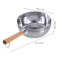 thumbnail image 2 of OUNONA Milk Pan For Home Cooks In Aluminium Material 1Pack, 2 of 6