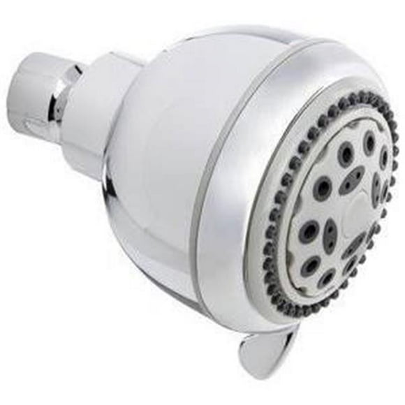 3.35 in. 5 FNC Hand Held Chrome Head Shower Kit