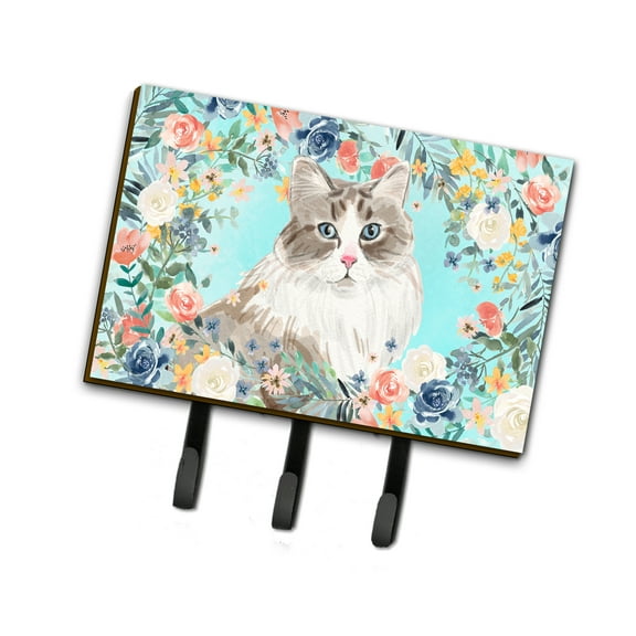 Siberian Spring Flowers Leash or Key Holder