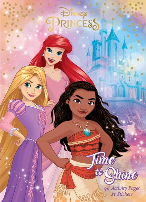 4 Sheets Disney Princess Stickers Party Favor Teacher Supply Ariel Belle Jasmine 