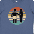 thumbnail image 4 of Inktastic Surfing Retro Sunset for Surfer Boys or Girls Baby T-Shirt, 4 of 5