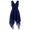 Navy Blue, variant on Hansber Junior Bridesmaid Dress Wedding Flower Girls Chiffon Sleeveless V-neck Asymmetrical Summer Sundress Mint Green 12