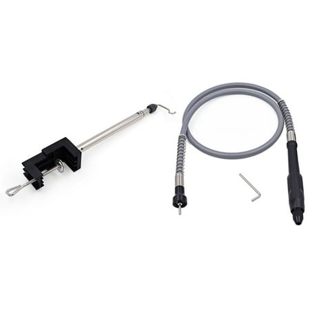 

2Pcs Shaft Tube 0.5-3.2mm Table Plier Rotary Stand Hanger Stand Woodworking Tools Kit Accessories-Comb.5