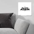 thumbnail image 4 of Gallery Pops DC Comics Movie Black Adam - Logo Wall Art, Unframed Version, 12" x 12", 4 of 6