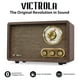 thumbnail image 4 of Radio Bluetooth Victrola Retro Wood con altavoces integrados, 4 of 6