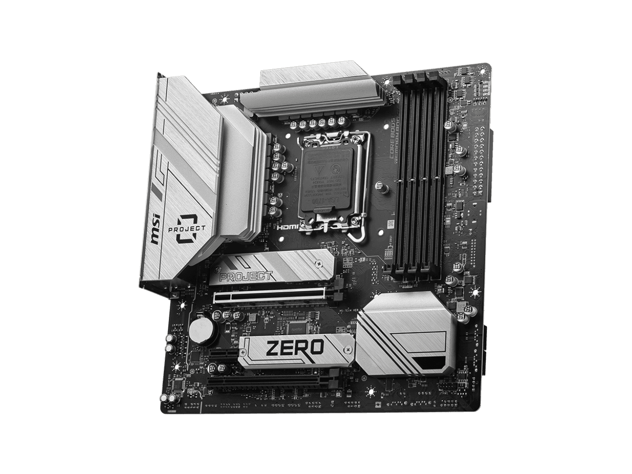 MSI Micro ATX Intel Motherboard, B760M PROJECT ZERO
