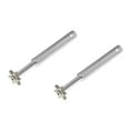thumbnail image 2 of 2PC Portable Golf Club Groove Sacapuntas Wedge Cleaner Regrooving Tool Plata Zulema Afilador de golf, 2 of 5