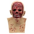 thumbnail image 1 of Disfraz de cosplay de Halloween con máscara de zombi, cara ensangrentada y sin piel, 1 of 3