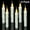 A, variant on 6PCS Battery Operated Flameless LED Taper Candles Lights Fake Candles Holiday Saving Gifts