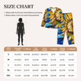thumbnail image 4 of Sigee vintage Starry Sunflower for Women’s Pajama Sets Long-Sleeved Pjs Sets for Women 2 piece Sleepwear-X-Large, 4 of 7