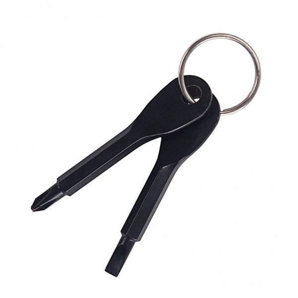 2x Mini Destornilladores de Llavero Más Finos para Instrumentos Y Equipos Deportivos 2 piezas