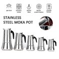 thumbnail image 1 of Stainless Steel Italian Moka Espresso Maker Percolator Stovetop Coffee Maker 2024~, 1 of 4