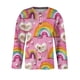thumbnail image 4 of Sudadera con capucha de manga larga para mujer, informal, sin mangas, con estampado, de poliéster, 4 of 5