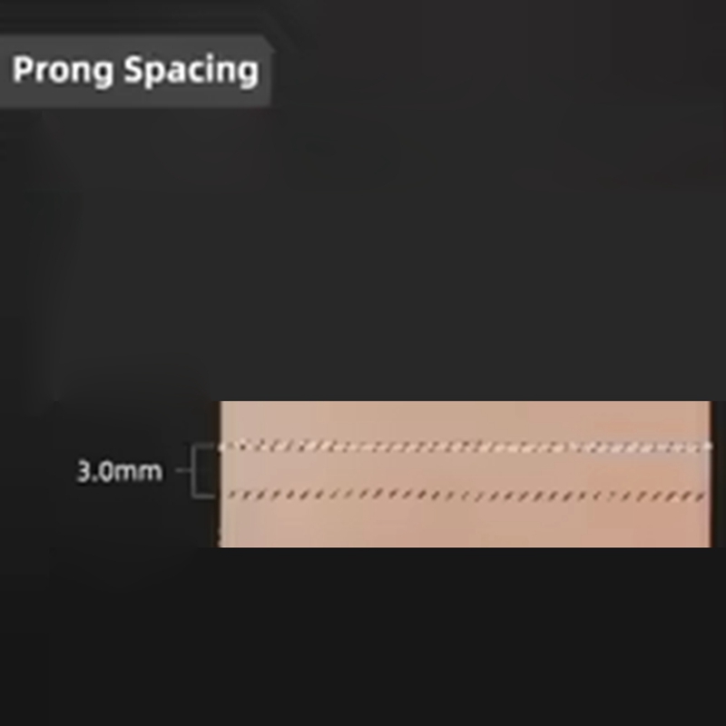 French Style Leather Chisel Polished Die-Steel Chisel Punching Tool Kits for Leather Working 3mm
