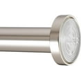 thumbnail image 4 of Shower Tension Curtain Rod - Adjustable Spring Tension Rod for Shower Curtains Bathroom or Windows Easy to Install No Drilling Requi Rustproof Adjustable to Warm Gold, 4 of 6