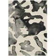 thumbnail image 2 of Safavieh Dip Dye Collection DDY517E Handmade Modern Abstract Premium Wool Accent Rug, 2' x 3', Beige / Charcoal, 2 of 5