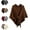 Coffee, variant on Ansightsee Women's Solid Color Scarf, Wool Blend Triangle Scarf, Lightweight Soft Shawl Wrap for Daily Wear