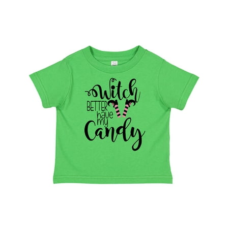 

Inktastic Halloween Funny Witch Better Have My Candy Gift Toddler Boy or Toddler Girl T-Shirt