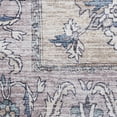 thumbnail image 3 of 6' Runner Pink and Blue Oriental Power Loom Distressed Washable Non Skid Runner Rug, 3 of 8