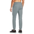 thumbnail image 3 of BALEAF Men's Lightweight Jogger Pants Workout Running Athletic Training Gym Quick Dry Tapered Joggers Zipper Pockets Light Gray S, 3 of 7