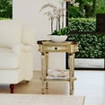 thumbnail image 2 of Butler Specialty Company Sampson Side Table With Storage - Antique Beige, 2 of 7