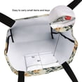 thumbnail image 6 of FORMRS Womens Canvas Tote Bag with Zipper Inner Pocket Shoulder Handbag, Deer Pattern, 6 of 7