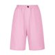 thumbnail image 4 of Pantalones cortos de pijama con estampado de cuadros y botones en la parte delantera para mujer - Ropa de dormir Pantalones cortos de estar por casa S-XXXL, 4 of 6