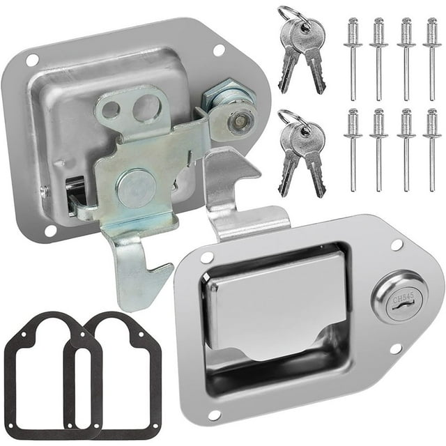 CUITING Heavy Duty Stainless Steel Truck Tool Box Lock Easy Installation Wide Applications
