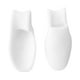 thumbnail image 2 of 1 par de protectores de dedos del pie de goma herramienta de del pie Hallux Corrector Protector de del zapato - Blanco Baoblaze Separador de dedos, 2 of 6