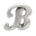 thumbnail image 3 of Breloque en Argent Sterling 925 pour Bracelet Lettre B Script Perle Alphabet, 3 of 8