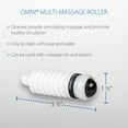 thumbnail image 5 of Core Products Omni Multi Massage Roller for Feet & Trigger Point - Black, 5 of 5