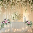 thumbnail image 4 of Gmogad Wedding Artificial Flower Set for Chair Back Arch Table Decor, Realistic Rose Bouquet, Reusable Centerpiece for Indoor Outdoor Photo Backdrop, 4 of 6