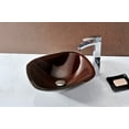 thumbnail image 5 of ANZZI Vonu 16.1" High Tempered Glass Vessel Bathroom Sink - Rich Timber, 5 of 6