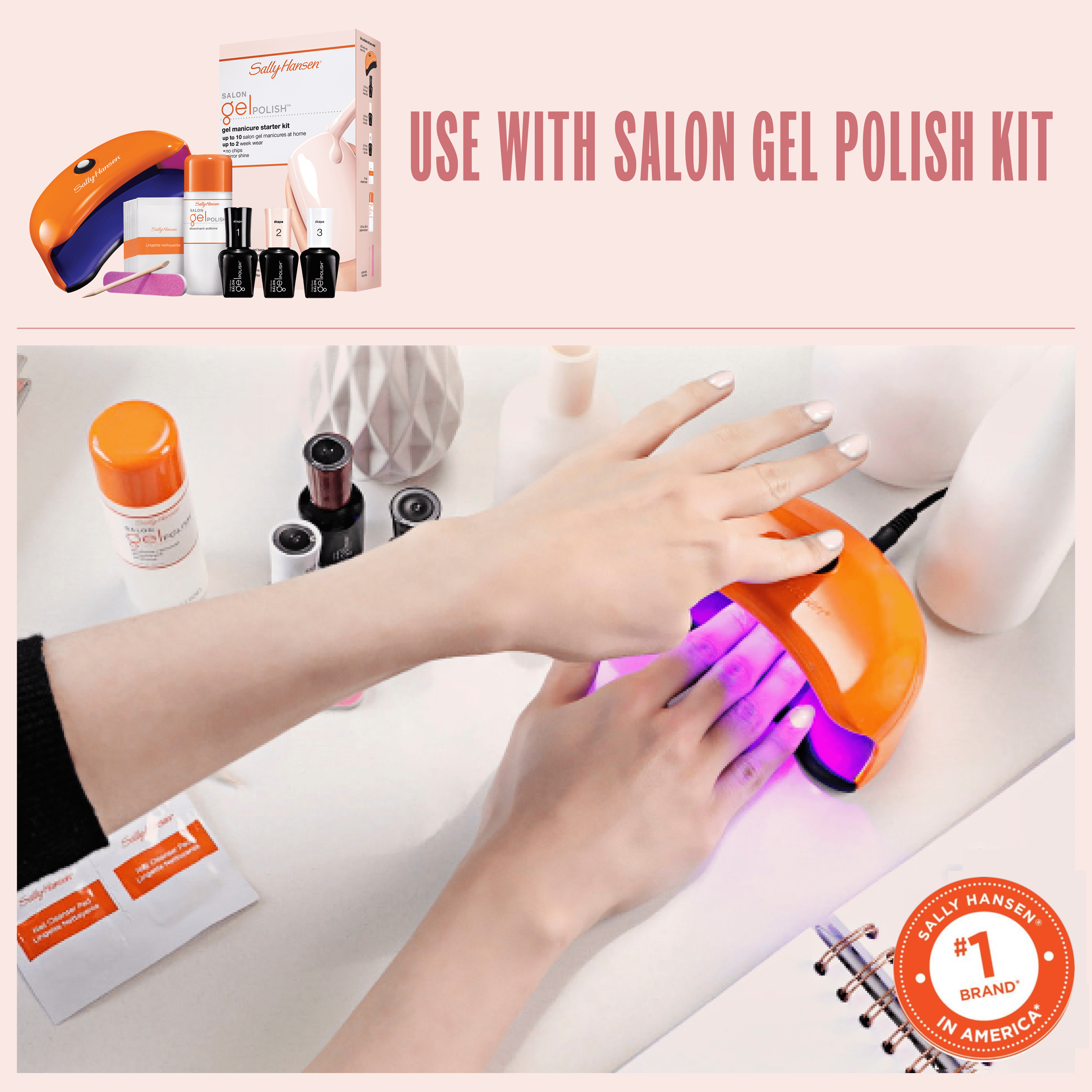 Sally Hansen Salon Gel Polish Nail Color, 0.25 oz