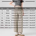 thumbnail image 3 of Hinvhai Women's Cotton Maternity Pants, High Waisted Lounge Pregnancy Pants Over the Belly Trousers Black XXL(XXL), 3 of 5