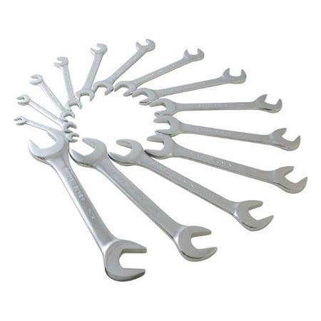 

Sunex 9914 SAE Angeled Wrench Set 3/8-Inch - 1-1/4-Inch 14-Piece