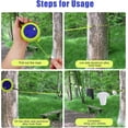 thumbnail image 3 of Retractable Clothes Line, 10 Metre Portable Anti-Winding Travel Washing Line, Adjustable Camping Washing Line with 10 Fixed Buckles and 20 Clothes Pegs for Camping Outdoor Indoor, 3 of 5