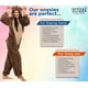 thumbnail image 5 of ¡Onesie Funziez! Disfraz de osito de peluche de sherpa ajustado para adultos, 5 of 5