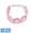 Pink, variant on Adjustable Neck Cooling Ring Portable Reusable Cold Release Neck Wrap For Sports Outdoor Workout Travel Summer Heat Relief Multi-Snap Strap