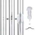 thumbnail image 4 of QINXIN Sectionnel Mât Réglable Rétractable Nous Flagpole Kit Solennel Décoration Extérieure 5.1 X 5.1 X 750cm, 4 of 7