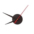 thumbnail image 4 of Juego de manecillas y movimientos para reloj de pared grande de bricolaje, piezas de repuesto para reloj de pared negro, 4 of 9