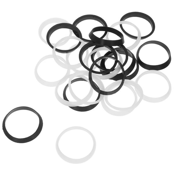 OULII 24Pcs Sink Drain Seal Rubber Washer Easy Installation for Home Kitchen Plumbing Repair