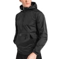 thumbnail image 4 of Outdoor Windproof Hooded Jacket, Lightweight Waterproof Bike Windbreaker Reflective Jacket for Men, 4 of 7