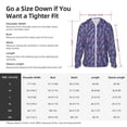 thumbnail image 5 of Lsque Lavender Flowers UPF 50+ Lightweight Sun Protection Men's Women's Long Sleeve Shirt, Hoodie Performance -Medium, 5 of 9
