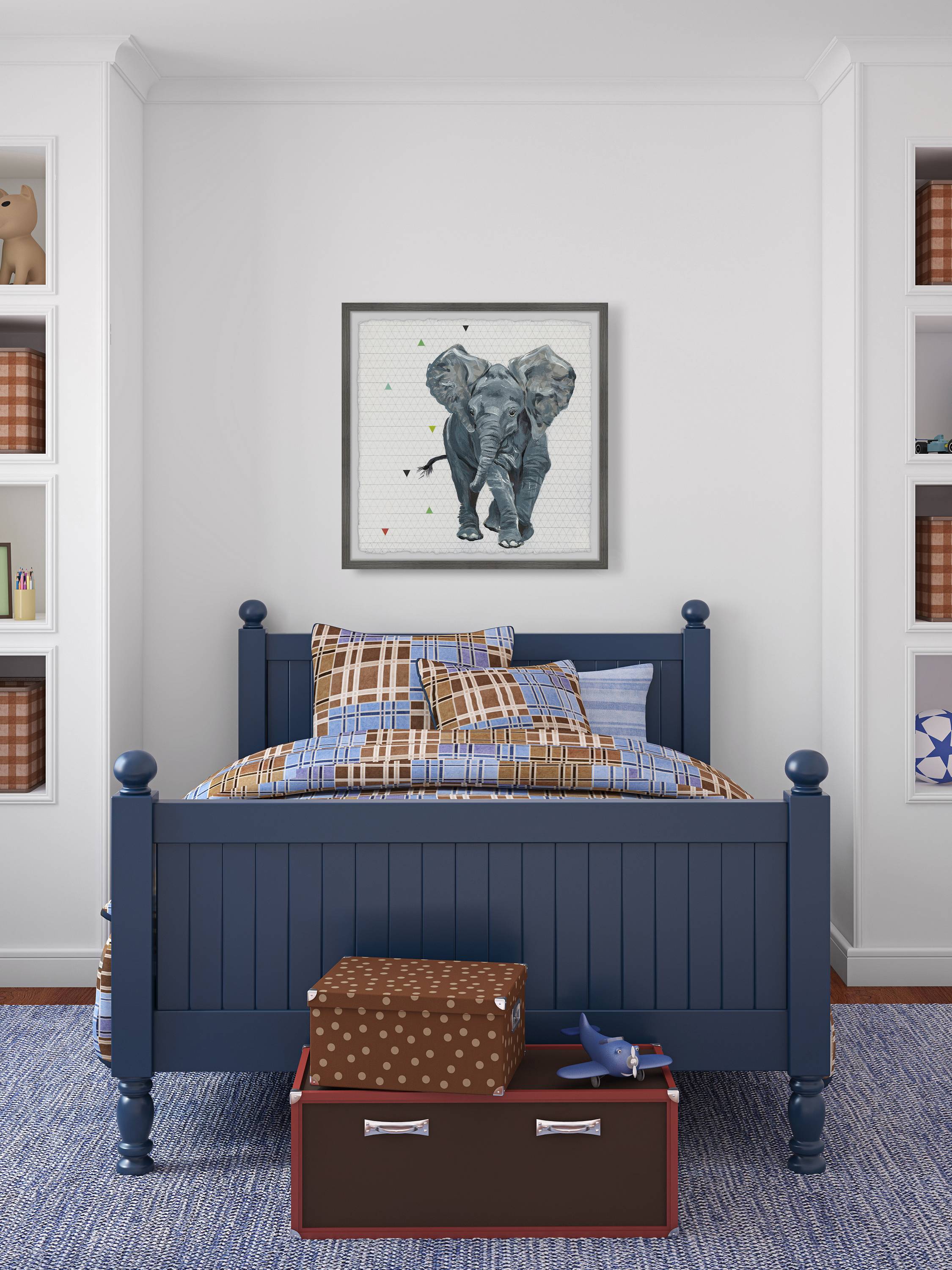 Marmont Hill Animal Baby III Framed Wall Art