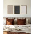 thumbnail image 6 of SHENIFY Minimalist Abstract Bohemian Wall Art 16x24in3pcs Natural Framed Modern Boho Neutral Line Wall Decor Geometric Artwork Bedroom Dining Room, 6 of 8