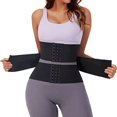 thumbnail image 1 of Qtree Upgraded Waist Trainer Snatch Up Tummy Control Shapewear Girdle Abdomen Slim Cincher Compression Belt Workout Body Shaper, 1 of 5
