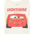 thumbnail image 3 of Disney Pixar Cars Toddler Boys Graphic Tee with Short Sleeves, Sizes 12M-5T, 3 of 4